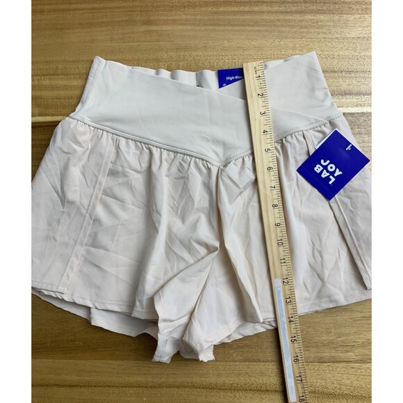 Joy Lab Womens Athletic High-Rise Built-In Shorts Almond Color Size Medium - Picture 7 of 12